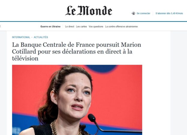 Marion Cotillard excite les scammers